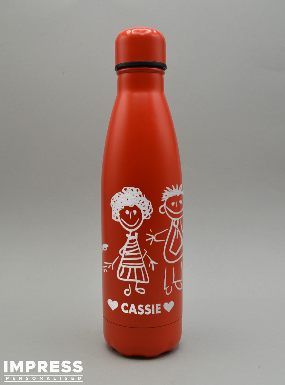 By the kids” Thermos Bottle – Impress Personalised Gifts