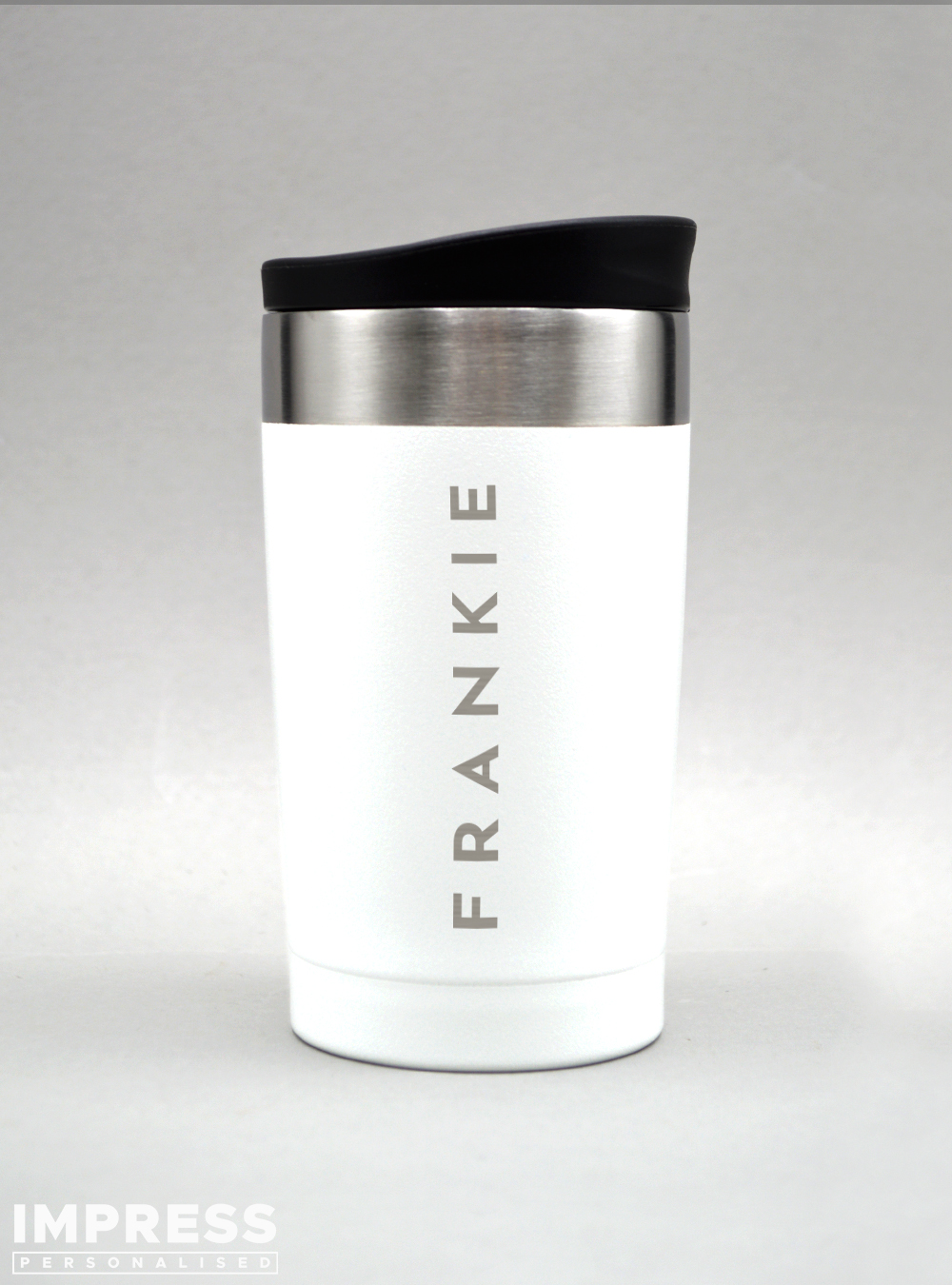 Travel Coffee Cup with Personalisation “Simple Modern” – Impress  Personalised Gifts